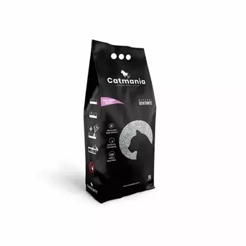 Наполнитель комкующийся Catmania Babypowder для кошачьего туалет с ароматом детской присыпки - 5 л повседневный супер премиум для всех возрастов мешок Турция 1 уп. х 1 шт. х 4.25 кг