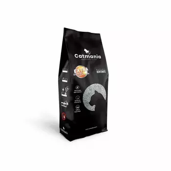 Наполнитель комкующийся Catmania Extra Cat Litter (sodium) СУПЕР-ВПИТЫВАЮЩИЙ для кошачьего туалета без запаха повседневный супер премиум для всех возрастов мешок Турция 1 уп. х 1 шт. х 18 кг