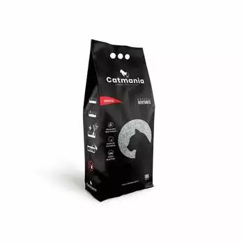 Наполнитель комкующийся Catmania Unscented для кошачьего туалета без аромата повседневный супер премиум для всех возрастов мешок Турция 1 уп. х 1 шт. х 8.5 кг