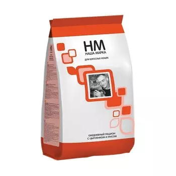 Наша Марка сухой корм для кошек, с цыплёнком и рисом повседневный эконом для взрослых с цыпленком мешок Российский корм 1 уп. х 1 шт. х 2 кг