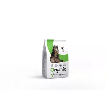 Organix Adult Cat сухой корм для кошек, с курицей, уткой и лососем - 1,5 кг повседневный супер премиум для взрослых с курицей мешок Импортный корм 1 уп. х 1 шт. х 1.5 кг