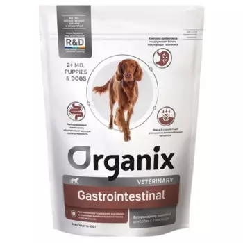 Organix Gastrointestinal для собак при нарушениях пищеварения, в реабилитационный период и при истощении - 800 г диетические супер премиум для взрослых для всех пород мешок Россия 1 уп. х 1 шт. х 0.8 кг