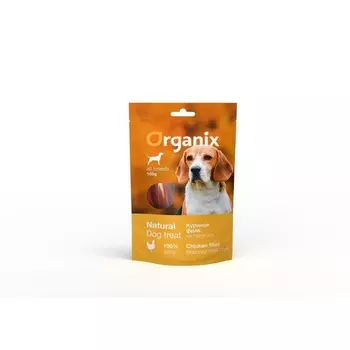 Organix лакомство для собак, куриное филе на палочке - 100 г повседневный супер премиум 1 уп. х 1 шт. х 0.1 кг