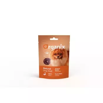 Organix лакомство для собак малых пород, нарезка утиного филе - 50 г повседневный супер премиум 1 уп. х 1 шт. х 0.05 кг