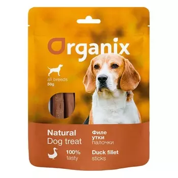 Organix лакомство для собак, палочки из филе кролика - 50 г повседневный супер премиум 1 уп. х 1 шт. х 0.05 кг