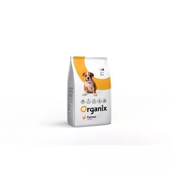 Organix Puppy Large сухой корм для щенков, с курицей - 2,5 кг повседневный супер премиум для щенков с курицей для всех пород мешок Импортный корм 1 уп. х 1 шт. х 2.5 кг