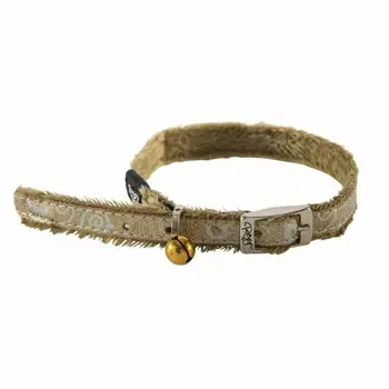 Ошейник для кошек ROGZ SparkleCat XS-8мм 165-230 мм (Золотистый CB252J) премиум для всех возрастов ЮАР 1 уп. х 1 шт. х 0.01 кг