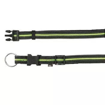 Ошейник Trixie Fusion для собак L-XL 40–65 см/25 мм черно-зеленый премиум Китай 1 уп. х 1 шт. х 0.076 кг