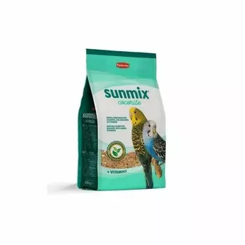 Padovan Sunmix Cocorite комплексный основной корм для волнистых попугаев - 850 г повседневный супер премиум для взрослых для всех пород Импортный корм 1 уп. х 1 шт. х 0.87 кг