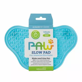 PetDreamHouse Paw Lick Pad Blue Easy Коврик Лизательный для собак и кошек, синий - 520 мл для всех возрастов Великобритания 1 уп. х 1 шт. х 0.1 кг