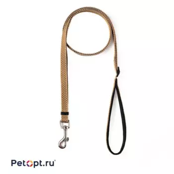 PetOpt Поводок для собак, светоотражающий, Коричневый, нейлоновый L 25ммХ200см Изменяющаяся длина 120-200 см l Китай 1 уп. х 1 шт. х 0.153 кг