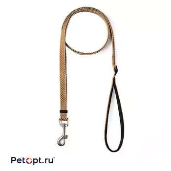 PetOpt Поводок для собак, светоотражающий, Коричневый, нейлоновый M 20ммХ200см Изменяющаяся длина 120-200 см m Китай 1 уп. х 1 шт. х 0.111 кг