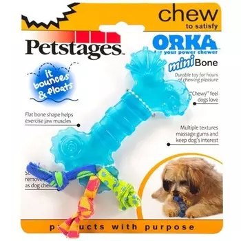 Petstages игрушка для собак Mini "Орка косточка" для всех возрастов породы мелкого размера Китай 1 уп. х 1 шт. х 0.048 кг