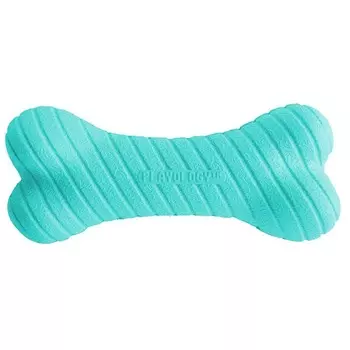Playology Dual Layer Bone игрушка для собак мелких пород, двухслойная жевательная косточка, с ароматом арахиса, маленькая, голубая для взрослых породы мелкого размера Китай 1 уп. х 1 шт. х 0.067 кг