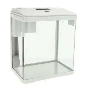 Prime аквариум с LED светильником и фильтром, белый 7 л Китай 1 уп. х 1 шт. х 2.958 кг