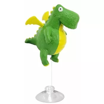 Prime декорация пластиковая "Зеленый дракончик", игрушка-поплавок 8х6,5х8,5 см Китай 1 уп. х 1 шт. х 0.094 кг