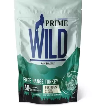 Prime Wild GF Free Range сухой корм для щенков и собак, с индейкой - 500 г холистик для щенков с индейкой мешок Китай 1 уп. х 1 шт. х 0.5 кг