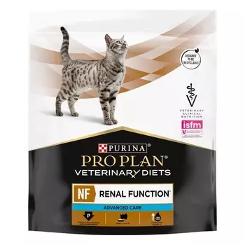 Pro Plan Veterinary Diets NF Renal Function Advanced Care полнорационный сухой корм для кошек, диетический, для поддержания функции почек при хронической почечной недостаточности на поздней стадии - 350 г ветеринарный супер премиум для взрослых с рыбой для всех пород мешок Импортный корм 1 уп. х 1 шт. х 0.35 кг