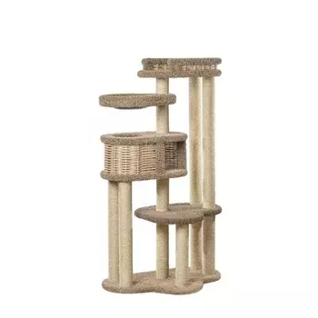 Пушок комплекс "Басик+" для кошек, цвет каппучино Россия 1 уп. х 1 шт. х 40 кг