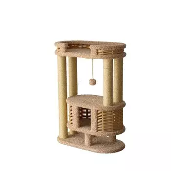 Пушок комплекс "Фидика" для кошек, цвет бежевый Россия 1 уп. х 1 шт. х 24.7 кг