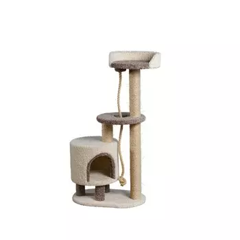 Пушок комплекс "Мика" для кошек, цвет молочный с капучино Россия 1 уп. х 1 шт. х 17.8 кг