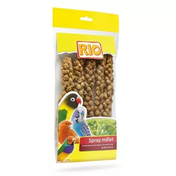 Rio лакомство для птиц сенегальское просо в колосьях - 100 г Россия 1 уп. х 1 шт. х 0.1 кг