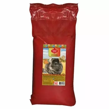 Родные корма сухой комбикорм для шиншил - 10 кг повседневный супер премиум для взрослых Российский корм 1 уп. х 1 шт. х 10 кг