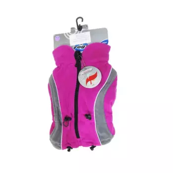 Rogz попона из флиса, длина спины собаки, розовая, 28x41x30 см эконом ЮАР 1 уп. х 1 шт. х 0.15 кг