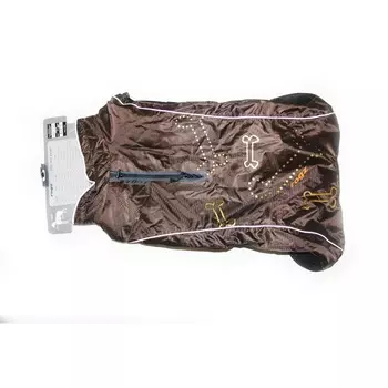 Rogz попона утепленная, длина спины собаки, светло-коричневая, 36x51x37 см премиум для всех возрастов ЮАР 1 уп. х 1 шт. х 0.15 кг