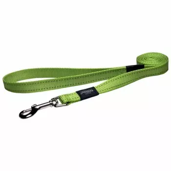 Rogz поводок для крупных собак размер L серии Utility длина 1,4 м лайм премиум для всех возрастов l ЮАР 1 уп. х 1 шт. х 0.09 кг