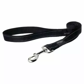 Rogz поводок для очень крупных собак размер XL серии Utility длина 1,2 м, черный премиум для всех возрастов xl ЮАР 1 уп. х 1 шт. х 0.115 кг