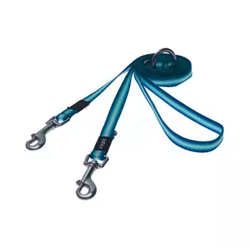 Rogz поводок-перестежка для собак средних пород размер M серия Fancy Dress. Длина до 180 см голубой премиум для всех возрастов m ЮАР 1 уп. х 1 шт. х 0.12 кг