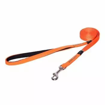 Rogz поводок удлиненный для изящных собак мелких пород размер S серии Luna длина 180 см, оранжевый премиум для всех возрастов s ЮАР 1 уп. х 1 шт. х 0.1 кг