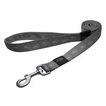 Rogz поводок удлиненный для собак особо крупных пород размер XL серии Alphinist - длина 180 см, серый премиум для всех возрастов xl ЮАР 1 уп. х 1 шт. х 0.15 кг