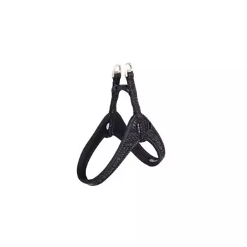 Rogz шлейка с мягкими вставками легконадеваемая, 580 мм (обхват шеи), SJQ58A, черный премиум для всех возрастов m Китай 1 уп. х 1 шт. х 0.1 кг