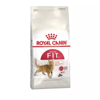 Royal Canin Fit 32 полнорационный сухой корм для взрослых кошек бывающих на улице повседневный супер премиум для взрослых со свининой мешок Россия 1 уп. х 1 шт. х 15 кг