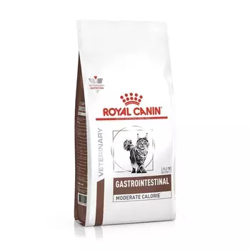 Royal Canin Gastrointestinal Moderate Calorie для кошек склонных к набору веса - 350 г ветеринарный супер премиум мешок 1 уп. х 1 шт. х 0.35 кг