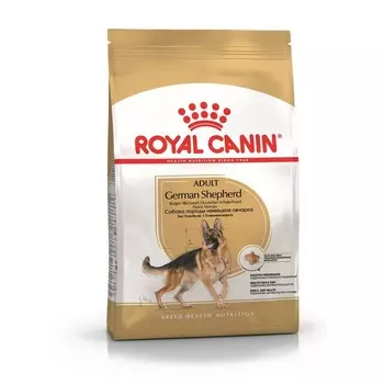 Royal Canin German Shepherd Adult полнорационный сухой корм для взрослых собак породы немецкая овчарка старше 15 месяцев - 3 кг повседневный супер премиум немецкая овчарка для взрослых с курицей породы крупного размера мешок Россия 1 уп. х 1 шт. х 3 кг