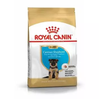Royal Canin German Shepherd Puppy полнорационный сухой корм для щенков породы немецкая овчарка до 15 месяцев - 3 кг повседневный супер премиум немецкая овчарка для щенков с курицей породы крупного размера мешок Россия 1 уп. х 1 шт. х 3 кг