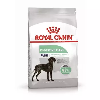 Royal Canin Maxi Digestive Care полнорационный сухой корм для взрослых собак крупных пород с чувствительным пищеварением - 3 кг повседневный супер премиум для взрослых с курицей породы крупного размера мешок Россия 1 уп. х 1 шт. х 3 кг