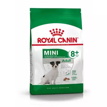 Royal Canin Mini 8+ для пожилых собак мелких пород старше 8 лет - 2 кг супер премиум для пожилых мешок Российский корм 1 уп. х 1 шт. х 2 кг