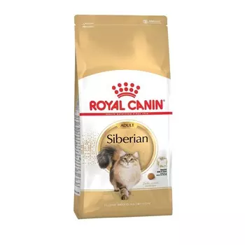 Royal Canin Siberian Adult полнорационный сухой корм для взрослых кошек породы сибирская повседневный премиум сибирская кошка для взрослых с курицей мешок Россия 1 уп. х 1 шт. х 2 кг