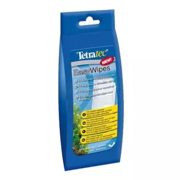 Салфетки Tetra EasyWipes для протирки аквариумов эконом Китай 1 уп. х 1 шт. х 0.098 кг