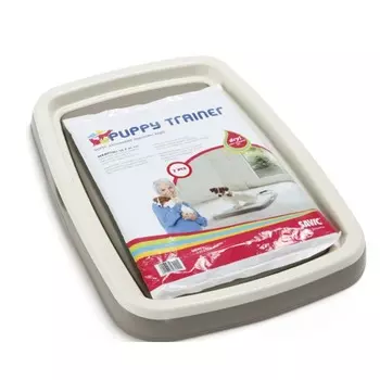 Savic Puppy Trainer туалет для щенков большой 60*48*4 см для всех возрастов Бельгия 1 уп. х 1 шт. х 3 кг