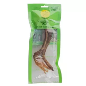 Северный олень лакомства для собак, сушеные жилы оленя - 50 г Россия 1 уп. х 1 шт. х 0.05 кг