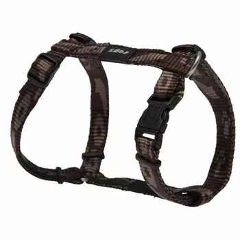 Шлейка для собак ROGZ Alpinist S-11мм (Коричневый) 23 -37 см премиум для всех возрастов s 1 уп. х 1 шт. х 0.04 кг