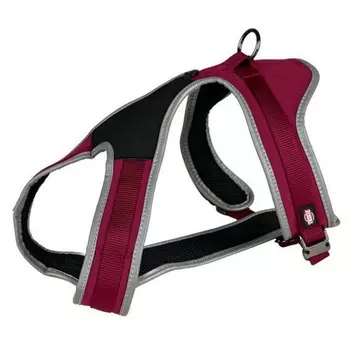 Шлейка Trixie для собак размер L 65–90 см/20 мм бордовая супер премиум Китай 1 уп. х 1 шт. х 0.25 кг