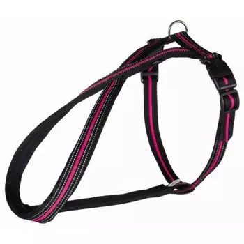 Шлейка Trixie Fusion для собак M–L 50–80 см/23 мм черно-розовая эконом Китай 1 уп. х 1 шт. х 0.183 кг