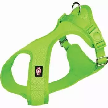 Шлейка Trixie Soft шлейка для собак XS–S 30–45 см/15 мм зеленая эконом Китай 1 уп. х 1 шт. х 0.07 кг
