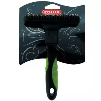 Скребница Zolux комбинированная, 20 зубцов груминг Франция 1 уп. х 1 шт. х 0.107 кг